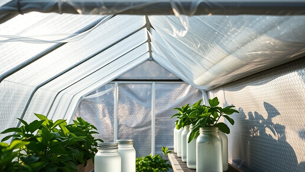 effective greenhouse insulation techniques