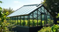energy efficient greenhouse construction