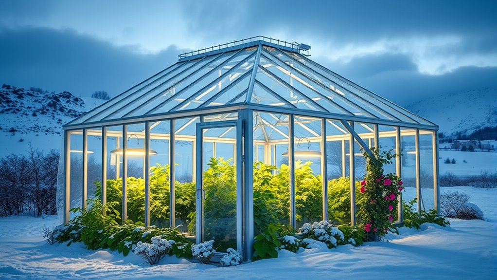 extreme climate greenhouse gardening
