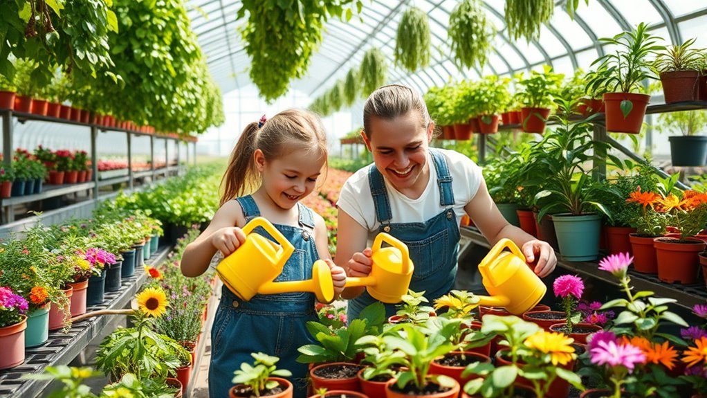 family gardening fosters responsibility