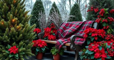 festive seasonal gardening plants