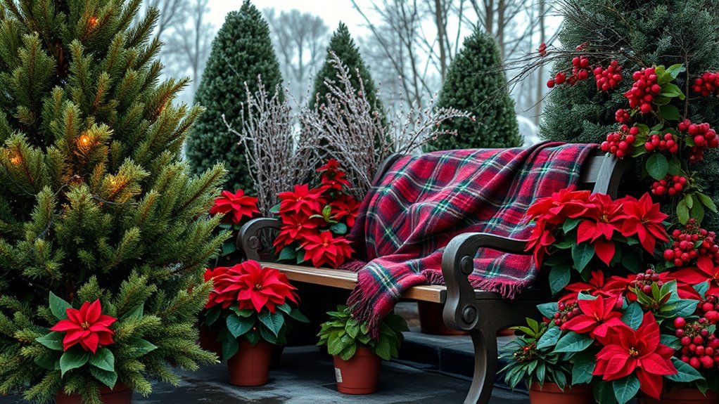 festive seasonal gardening plants