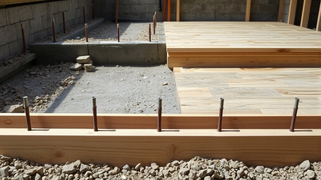 foundation and flooring selection