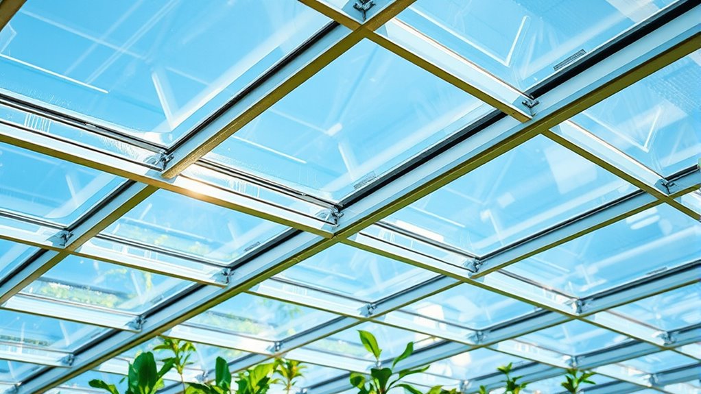 glazing impacts greenhouse performance