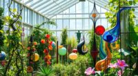 global greenhouse art installations