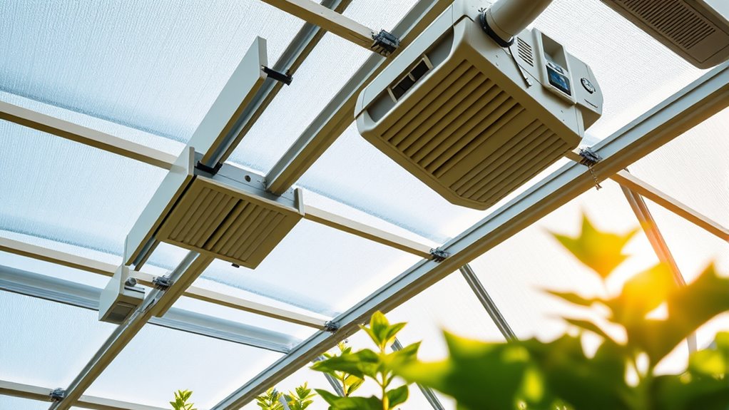 greenhouse airflow and humidity