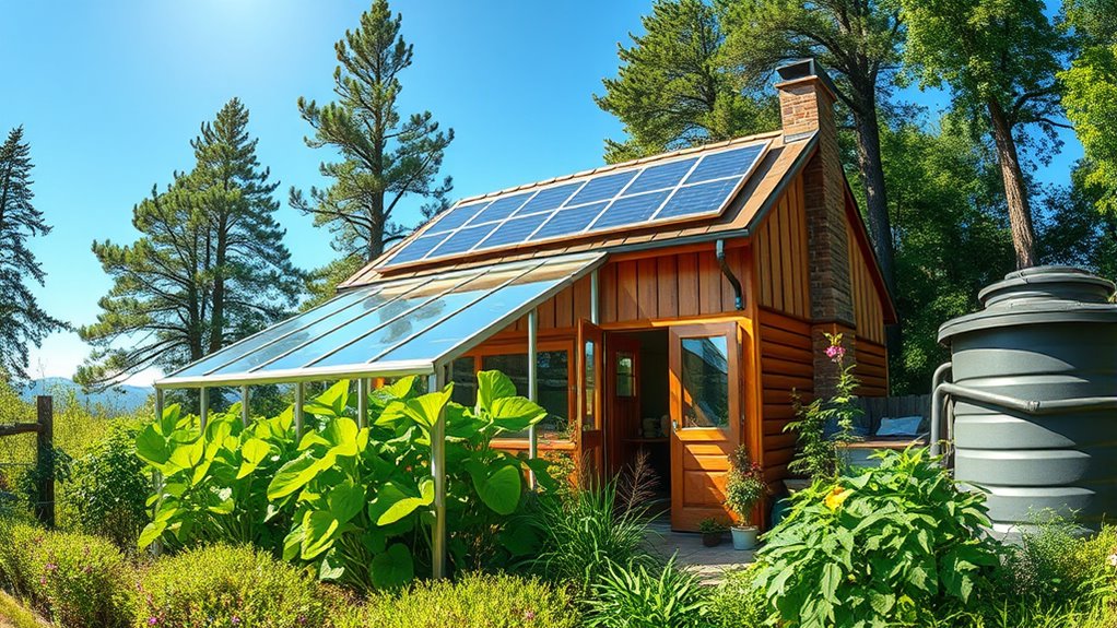 greenhouse boosts off grid sustainability