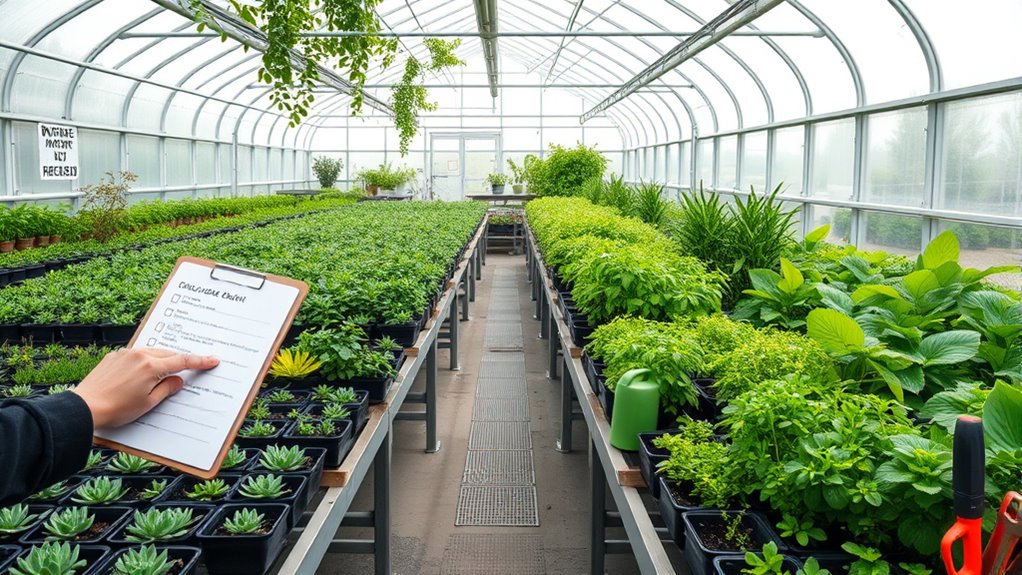greenhouse care essentials checklist
