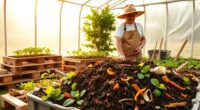greenhouse composting transforms waste