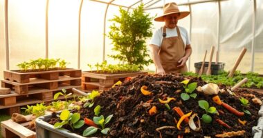 greenhouse composting transforms waste