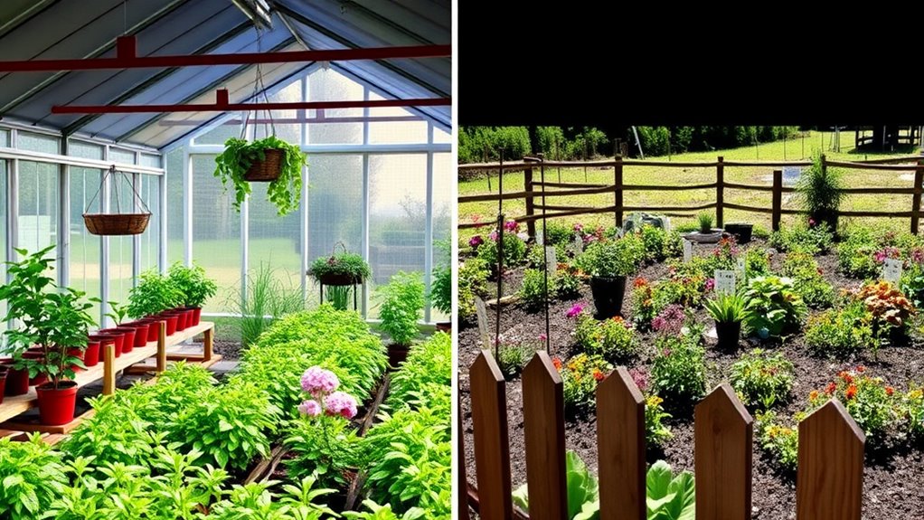 greenhouse control enhances plant growth