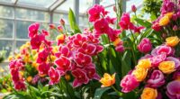 greenhouse flowering plant tips
