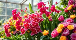 greenhouse flowering plant tips