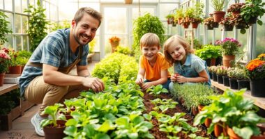 greenhouse gardening family activities