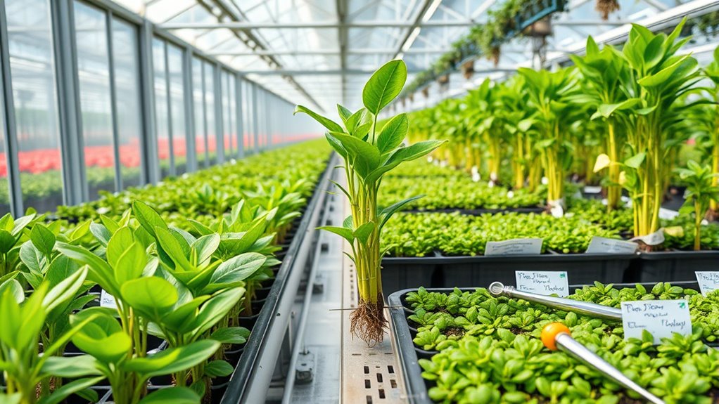 greenhouse grafting and cloning