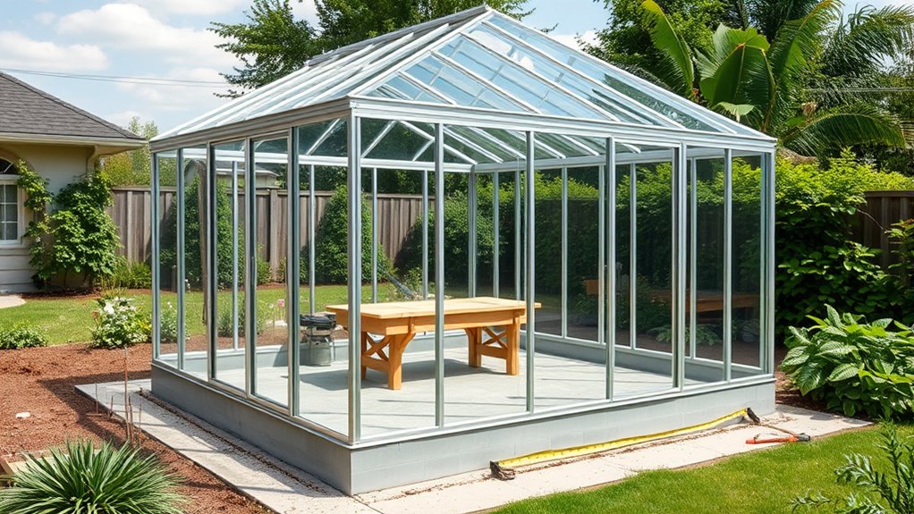 greenhouse layout and planning