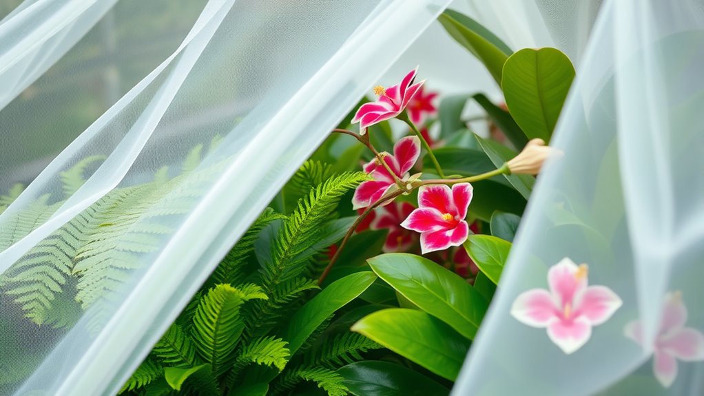 greenhouse tropical plant protection