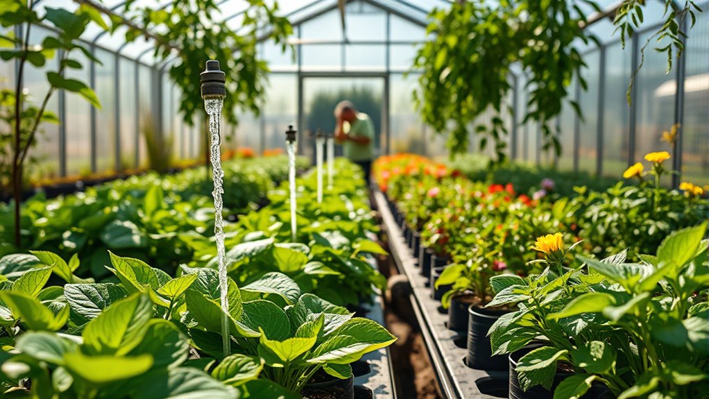 greenhouse water saving techniques