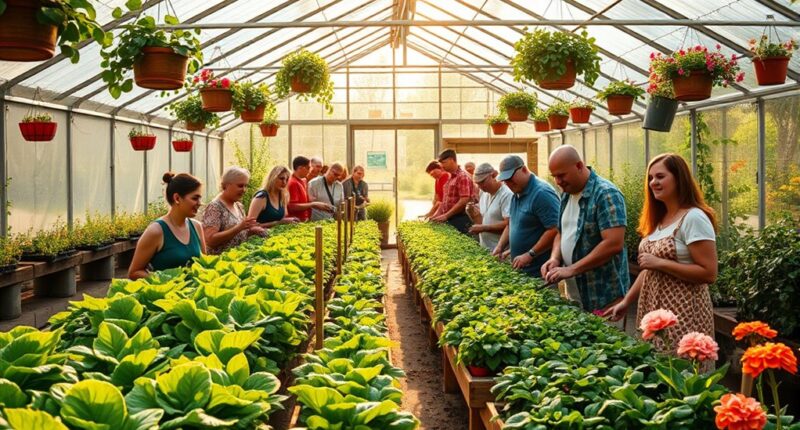 greenhouses foster community bonding
