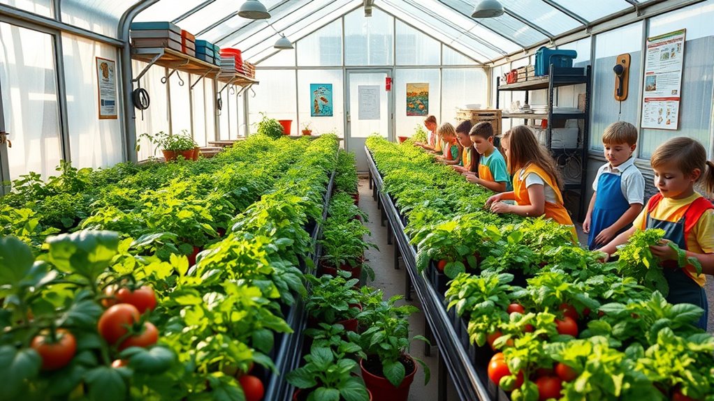 greenhouses promote eco education and community