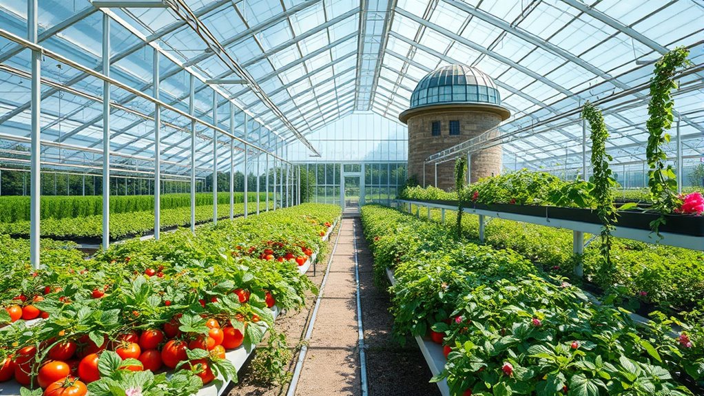 greenhouses promote sustainable farming