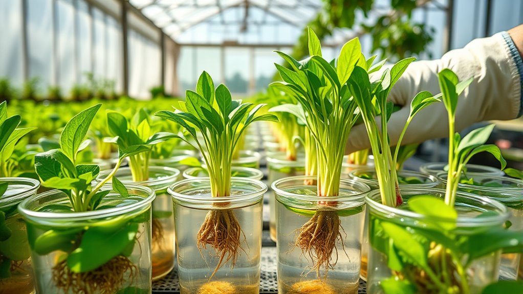 healthy stem cutting propagation
