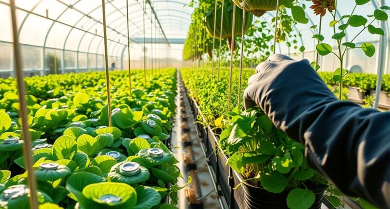 hydroponic greenhouse cultivation techniques