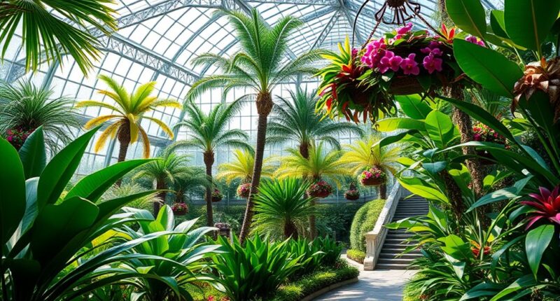 iconic botanical greenhouse tours