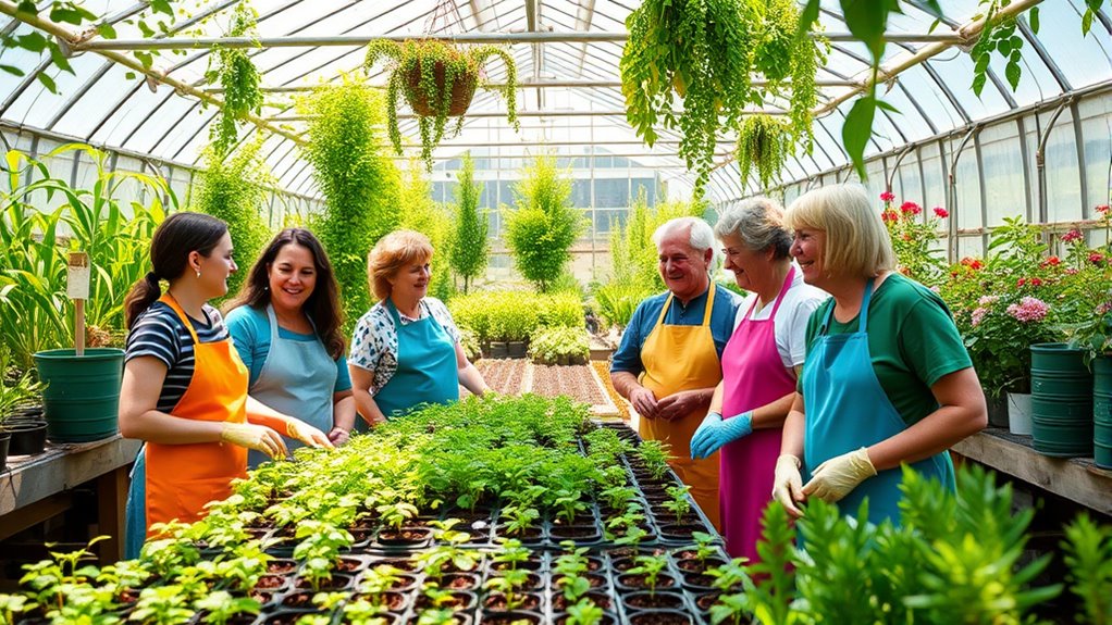 join gardening community workshops