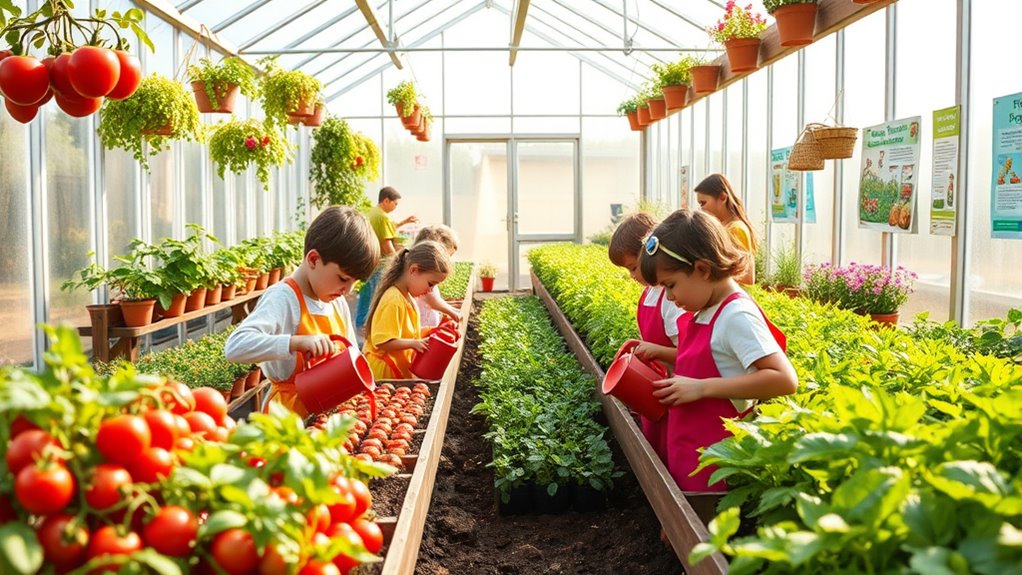 learning through greenhouses