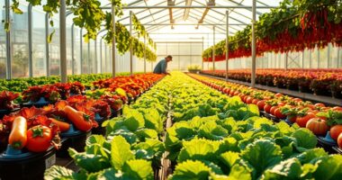 local greenhouse produce reduces food miles