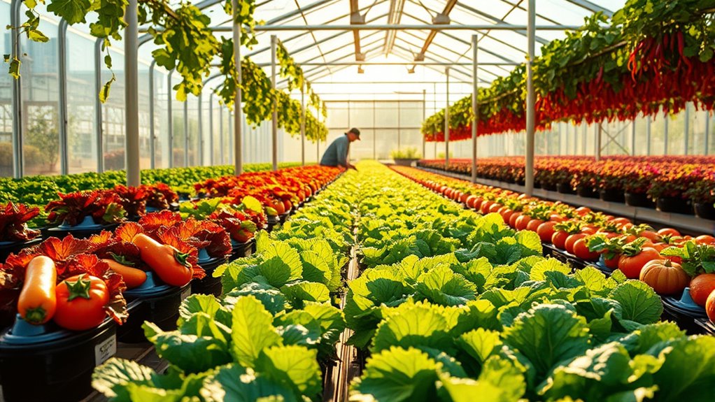 local greenhouse produce reduces food miles