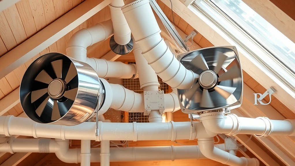 maintain fans and vents
