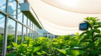 maintain greenhouse summer temperatures