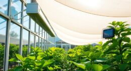 maintain greenhouse summer temperatures