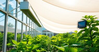maintain greenhouse summer temperatures