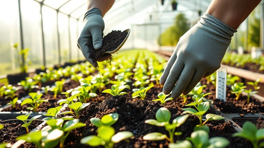 maintain healthy soil conditions