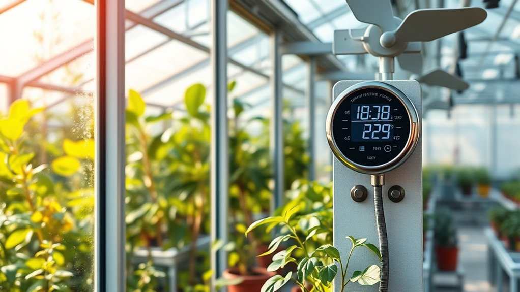 maintain optimal greenhouse conditions