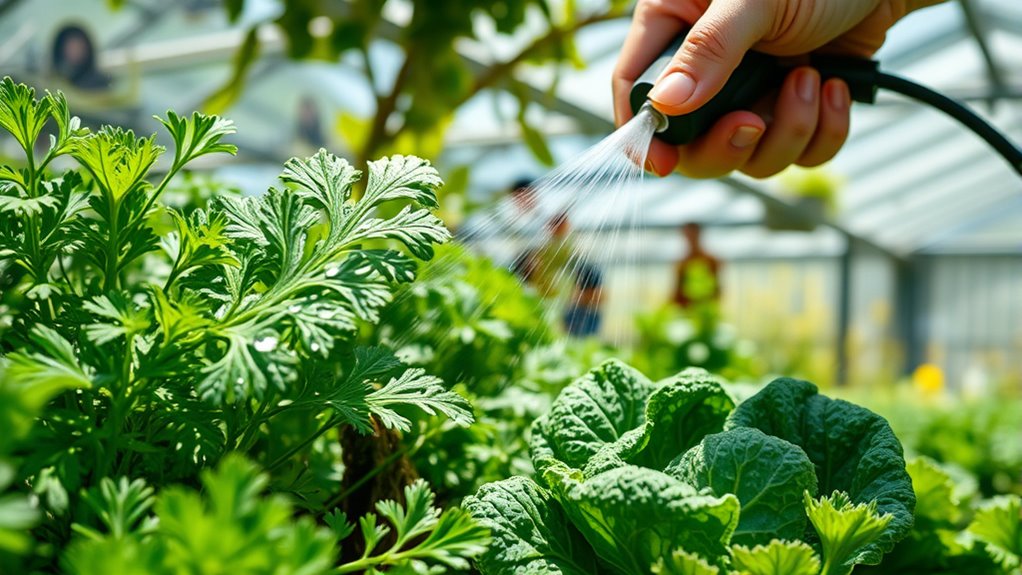 maintain proper soil moisture