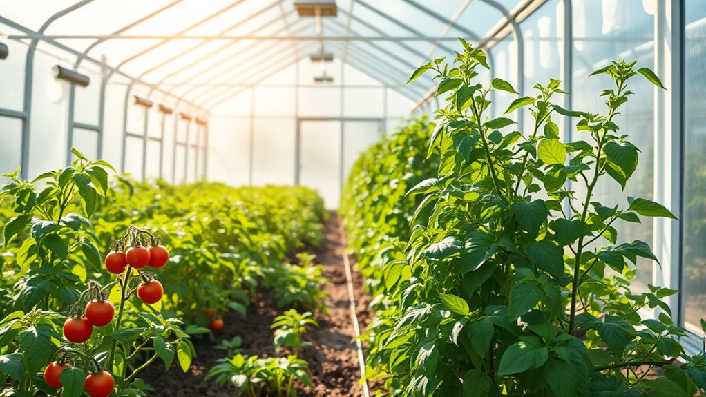natural greenhouse climate control