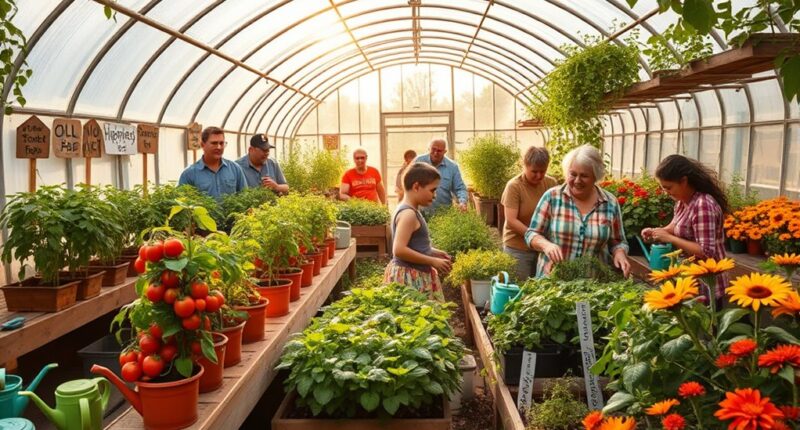 neighborhood greenhouse sharing