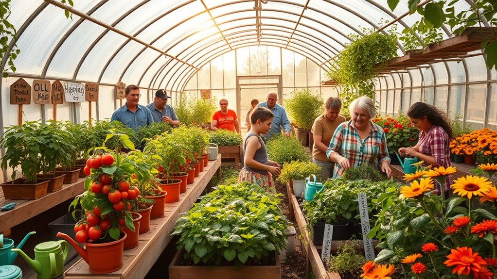 neighborhood greenhouse sharing