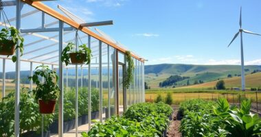 off grid greenhouse food security