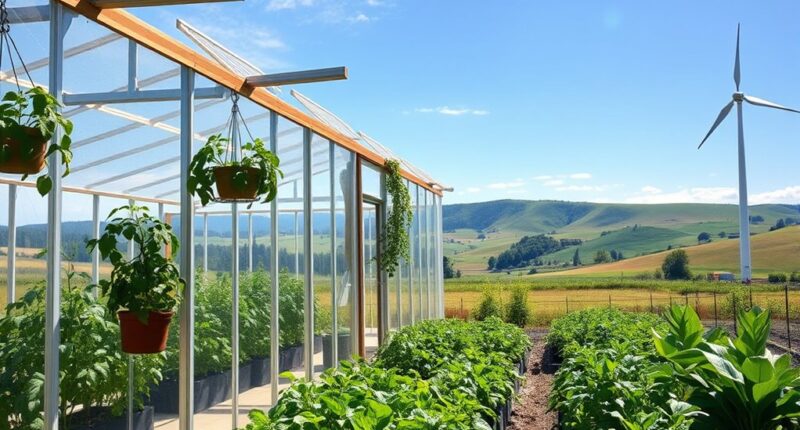 off grid greenhouse food security