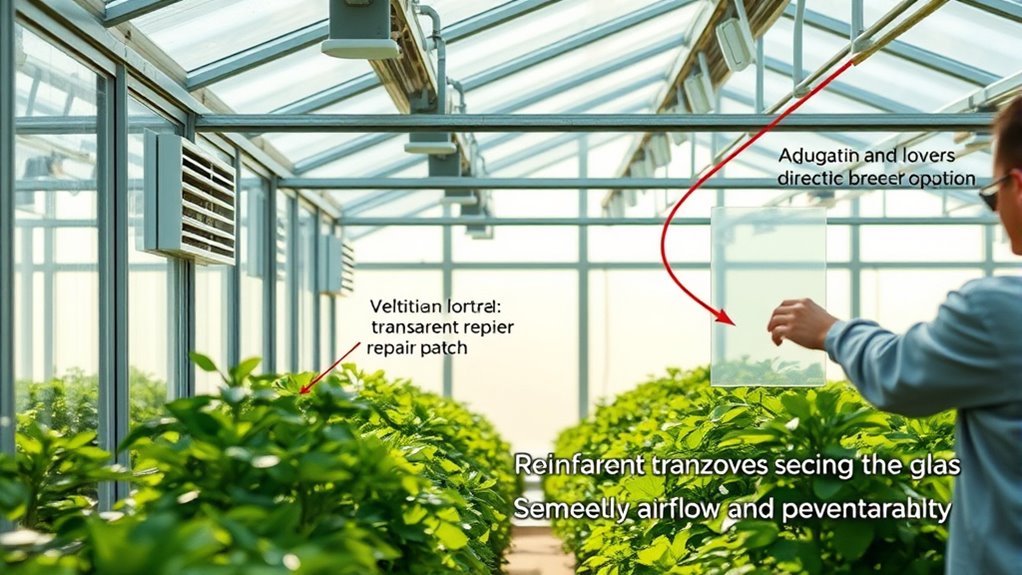 optimize greenhouse air quality
