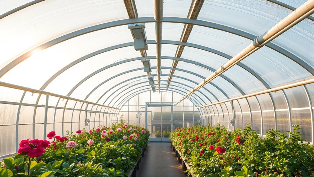 optimize greenhouse temperature regulation