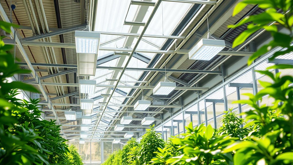 optimized greenhouse lighting control