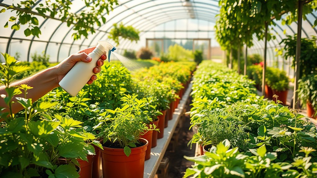 organic greenhouse pest control