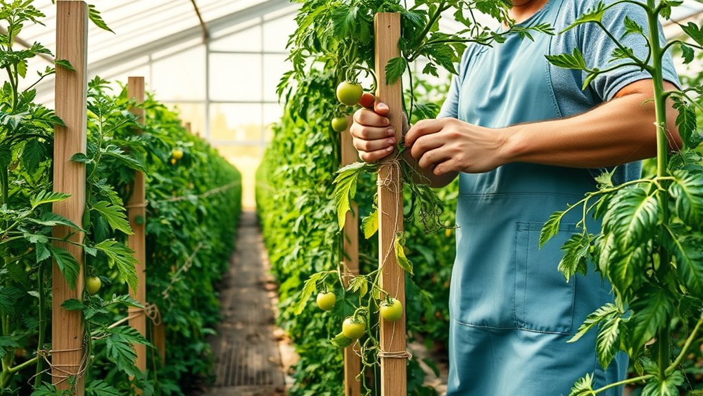 plant support and training techniques