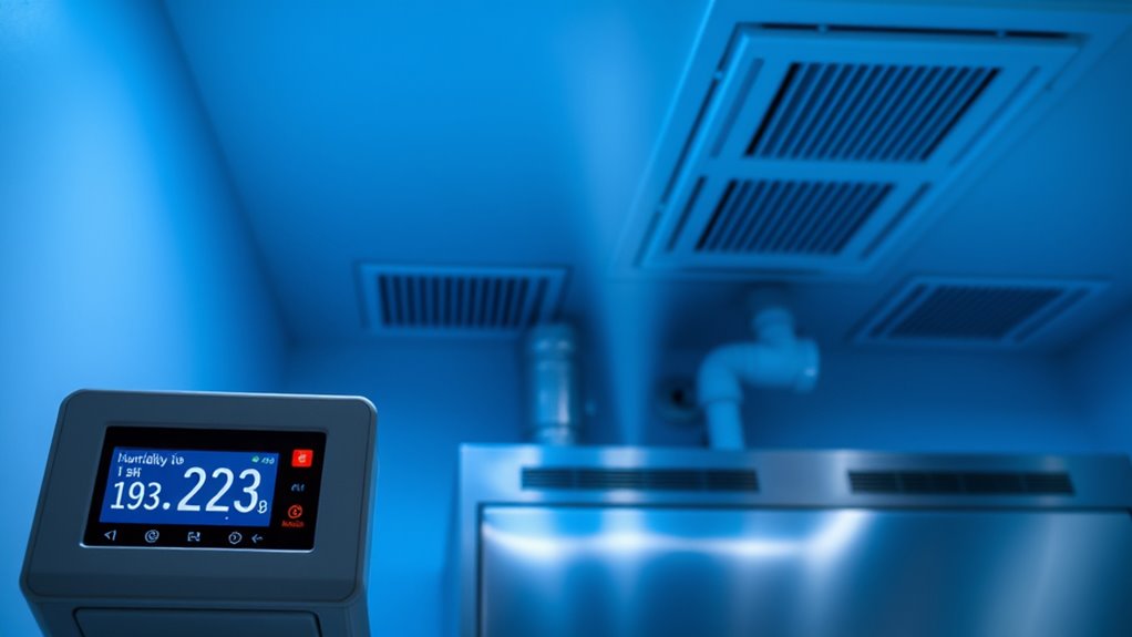 proper dehumidifier and monitoring